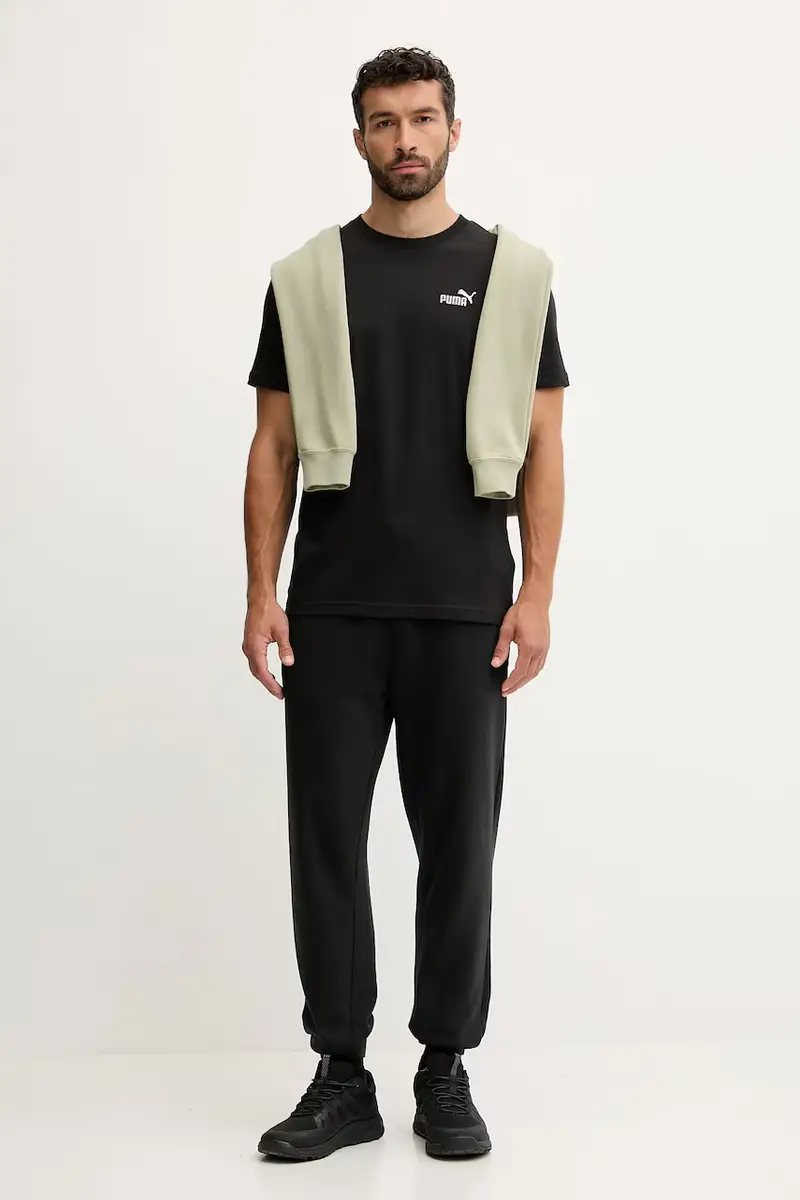 felpa uomo colore verde con cappuccio con applicazione 684718 miniatura 2