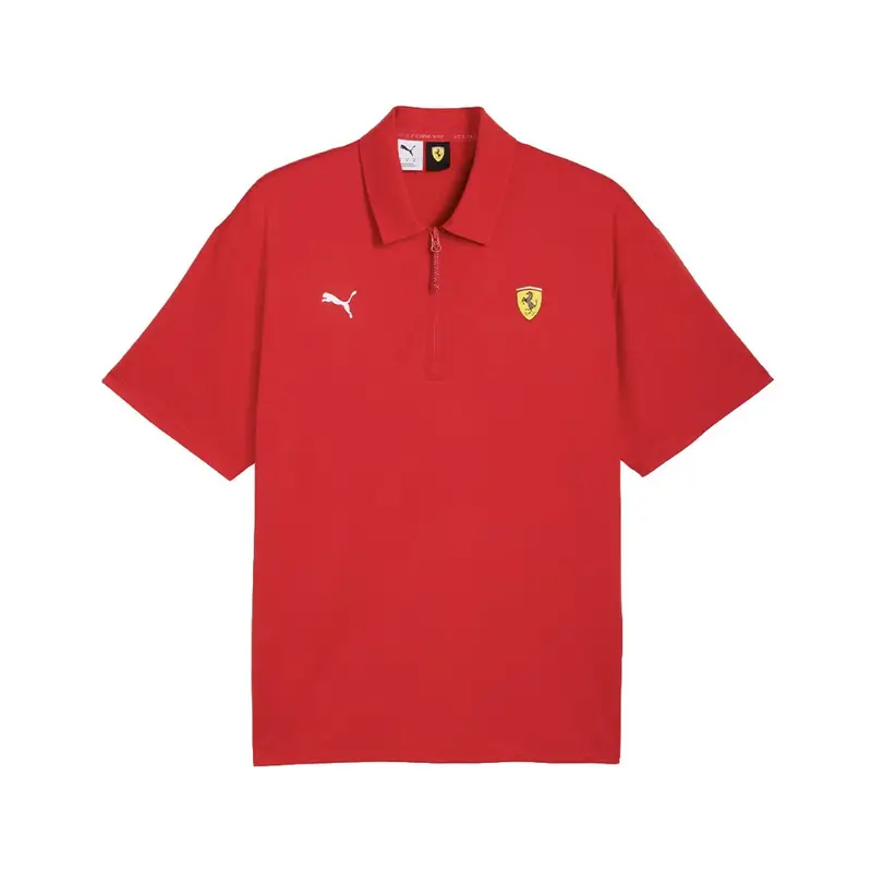Ferrari Polo Corse Rosso Uomo M