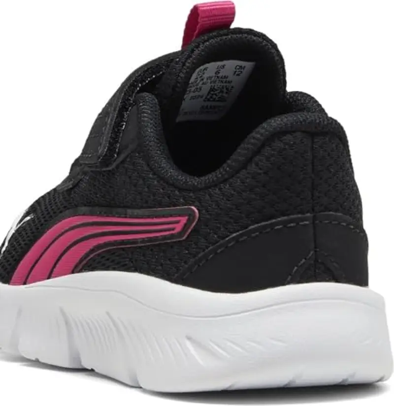 PUMA Flexfocus Modern AC+ Inf, Sneaker Unisex-Bimbi 0-24, Black Pink White, 22 EU miniatura 2