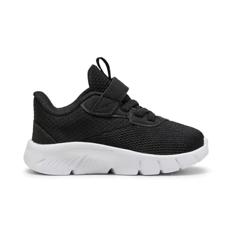 PUMA Flexfocus Modern AC+ Inf, Sneaker Unisex-Bimbi 0-24, Black White, 23 EU miniatura 3