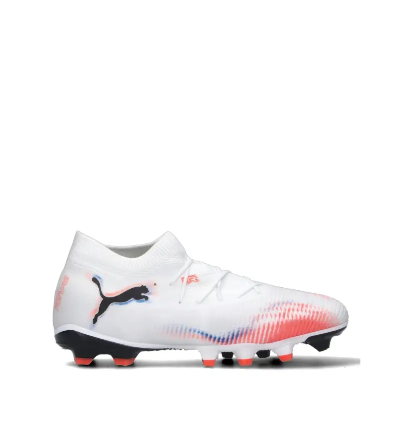 FUTURE 8 MATCH FG/AG Scarpa calcio uomo bianca Vario