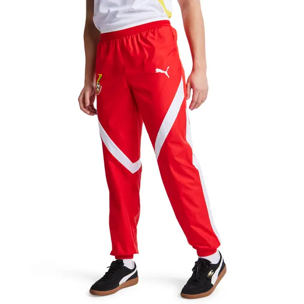 Ghana Uomo - Pantaloni Rosso - Woven Red