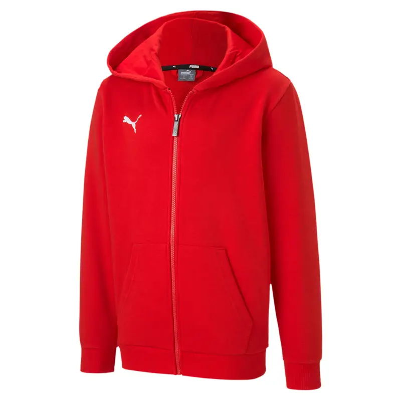 Giacca a cappuccio Puma Teamgoal 23 Casuals Jr per bambini. rossa | Puma Rosso