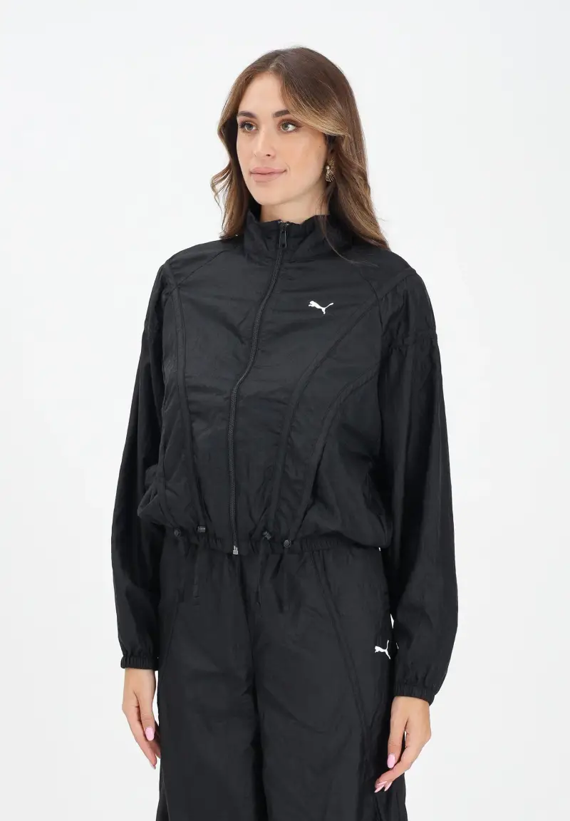 Giacca a vento DARE TO nera da donna