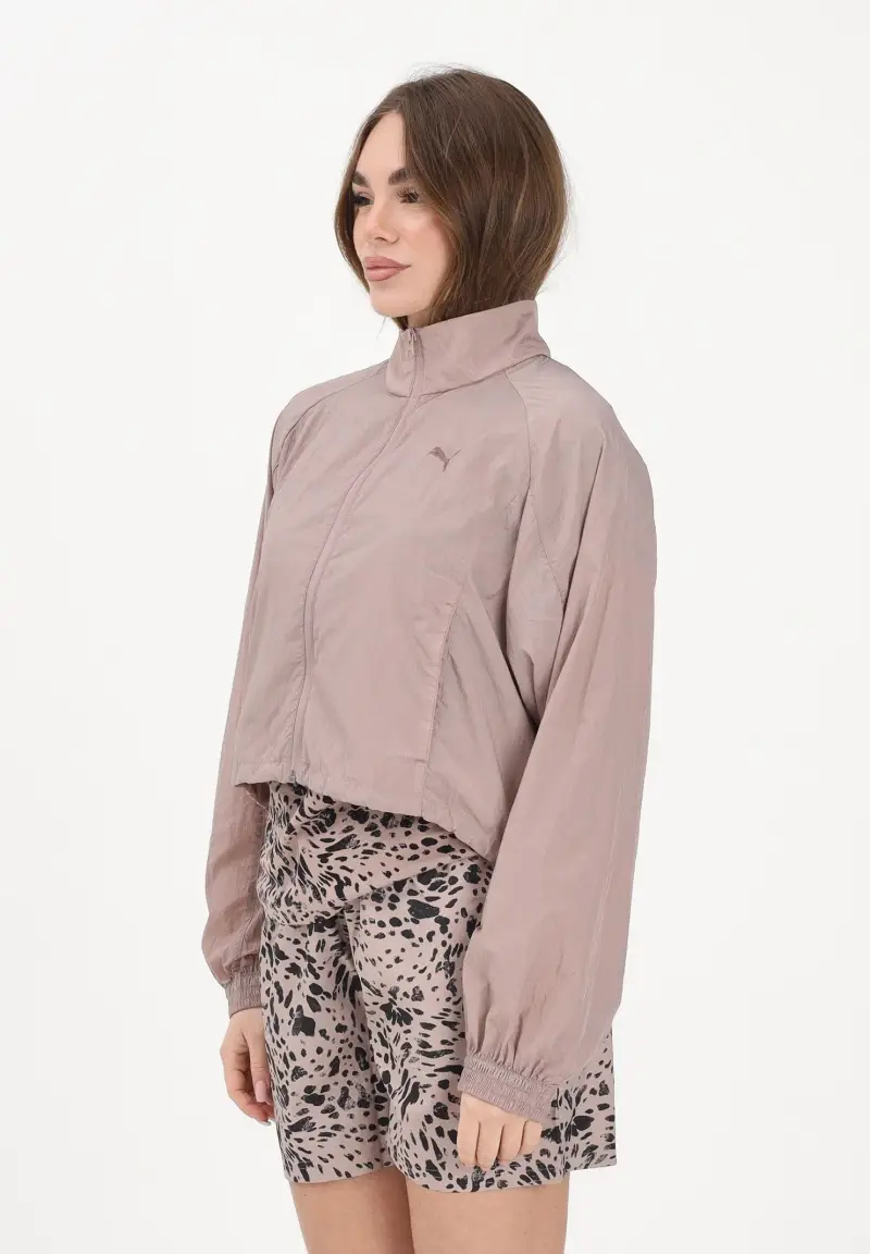 Giacca a vento HER rosa da donna