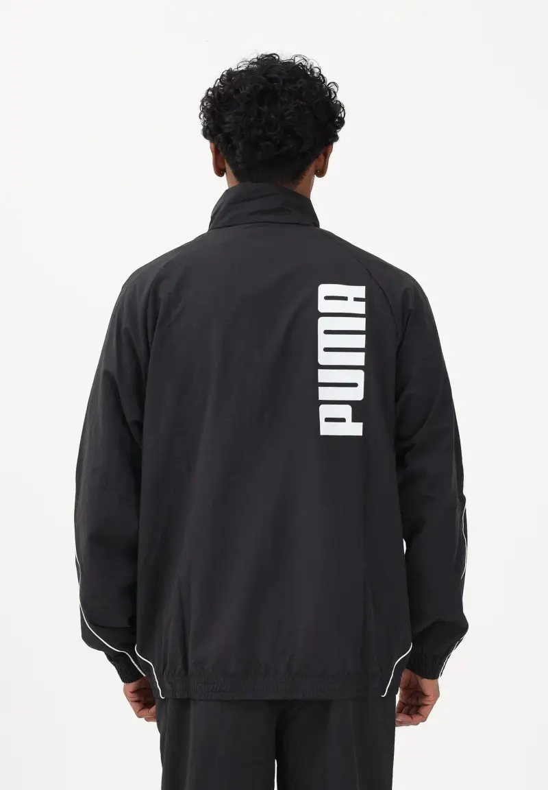 Giacca a vento PUMA Sport nera da uomo miniatura 3