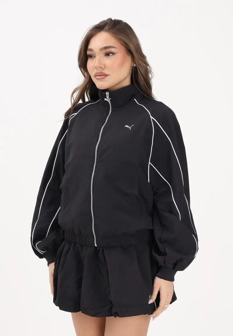 Giacca a vento T7 Balloon nero da donna