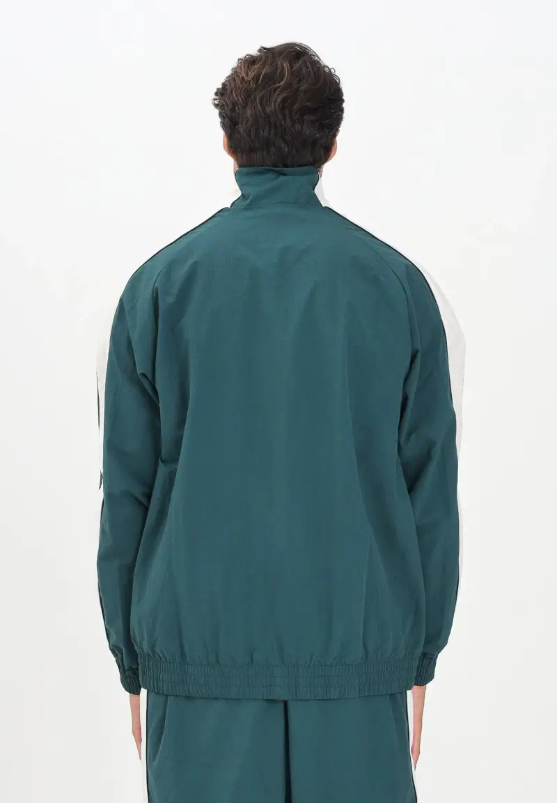 Giacca a vento T7 verde da uomo miniatura 3