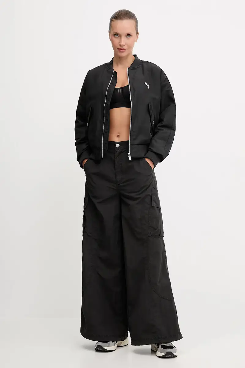 giacca bomber colore nero 632168 miniatura 2