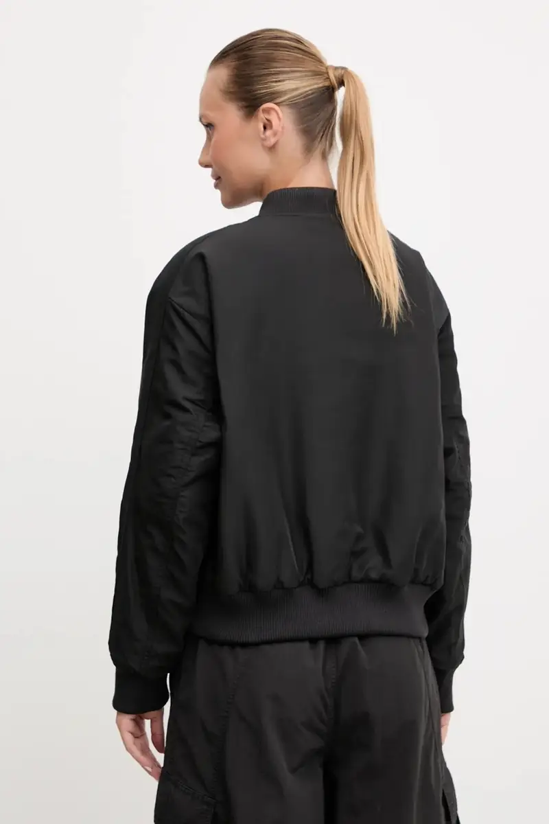 giacca bomber colore nero 632168 miniatura 3