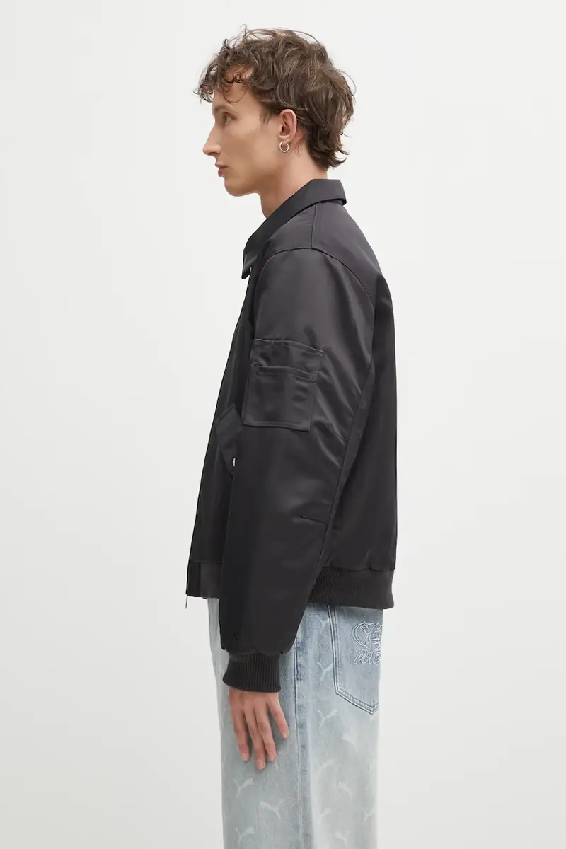 giacca bomber PUMA x REPRESENT colore nero 632539 miniatura 2