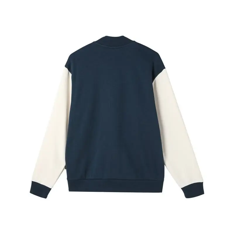 Giacca da baseball Puma Varsity Track Vintage Casual con lettera monopetto a maniche lunghe da uomo giacche Blu notte 679341-16 XL miniatura 3