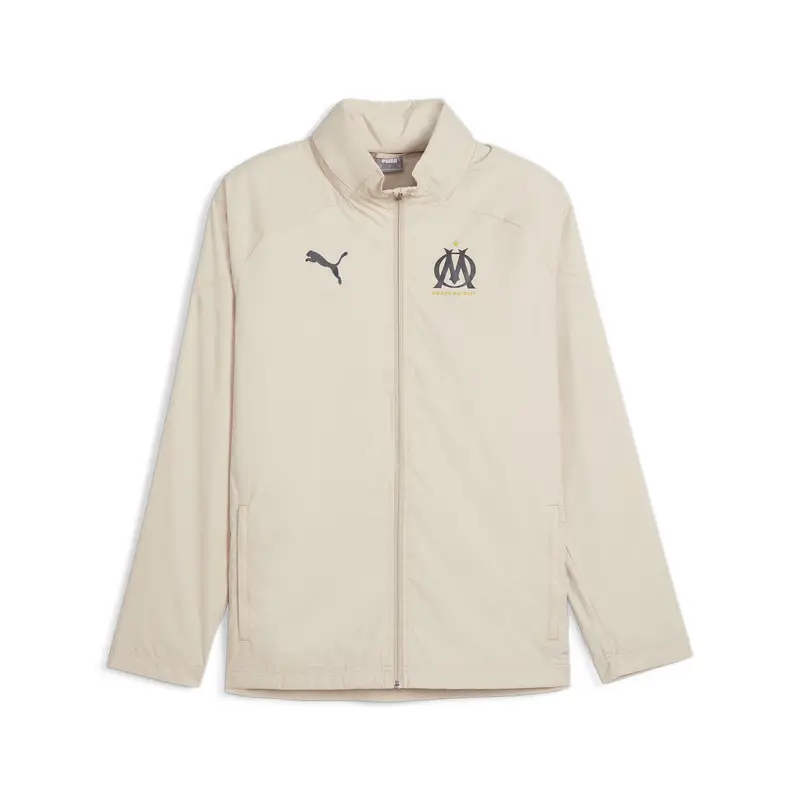 Giacca da calcio per tutte le stagioni Olympique de Marseille PUMA | Puma Beige