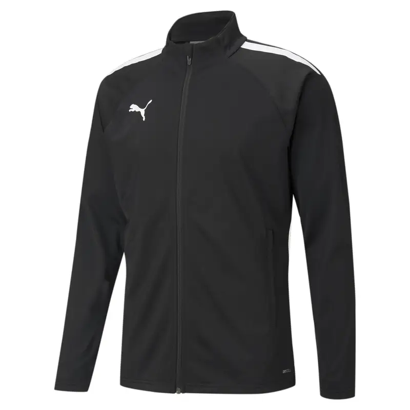 Giacca da calcio teamLIGA da uomo PUMA Black White | Puma Nero