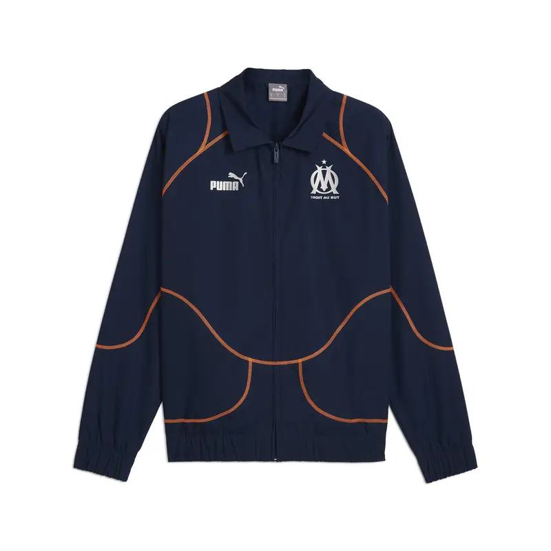 Giacca da corsa Olympique de Marseille ftblSTATEMENT PUMA | Puma Arancione mango