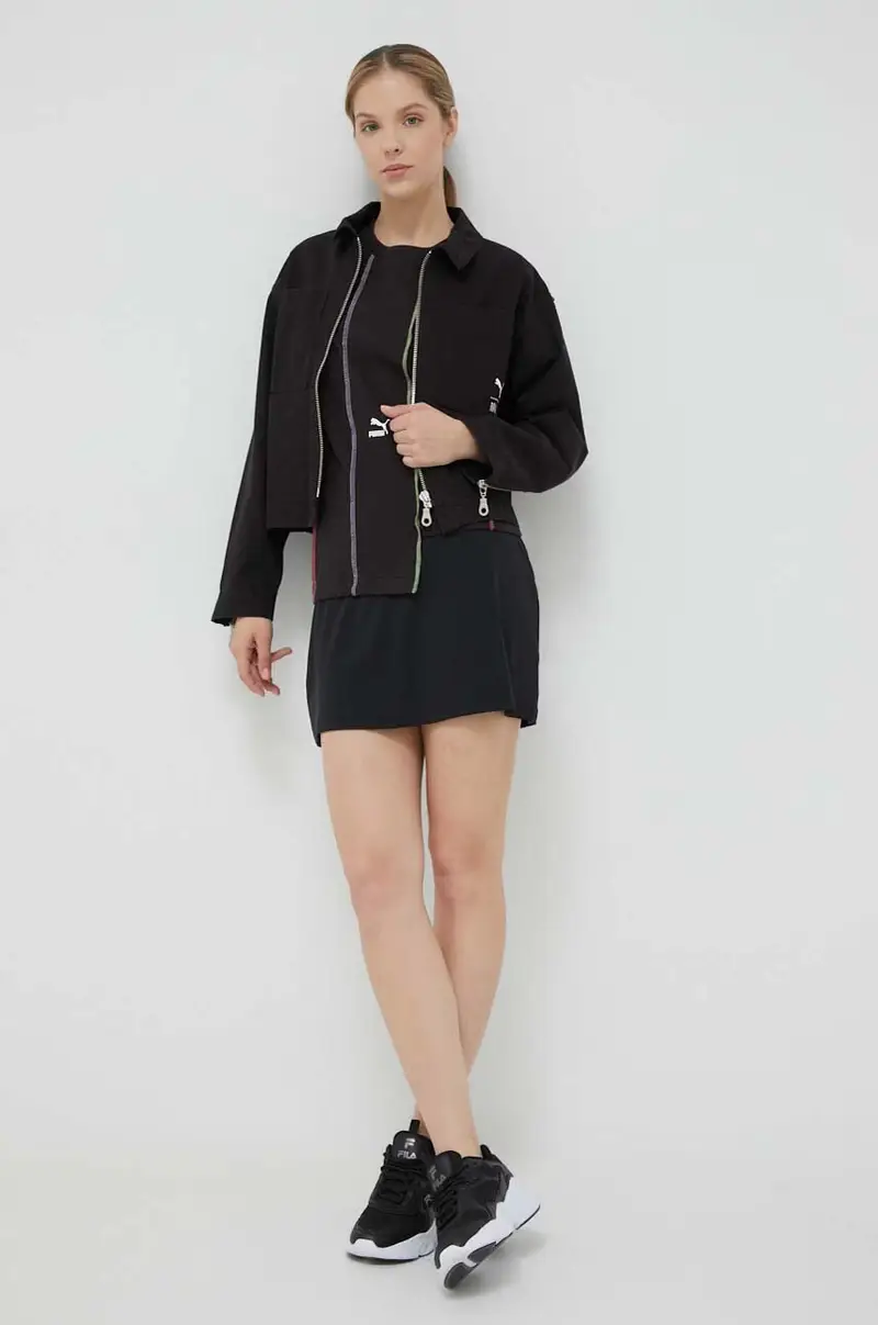 Puma Jeans Donna Nero 2889594 miniatura 2