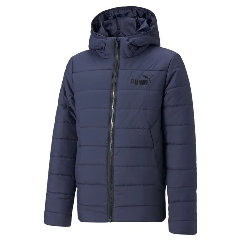 Giacca imbottita Essentials da ragazzo PUMA Peacoat Blue | Puma Blu navy