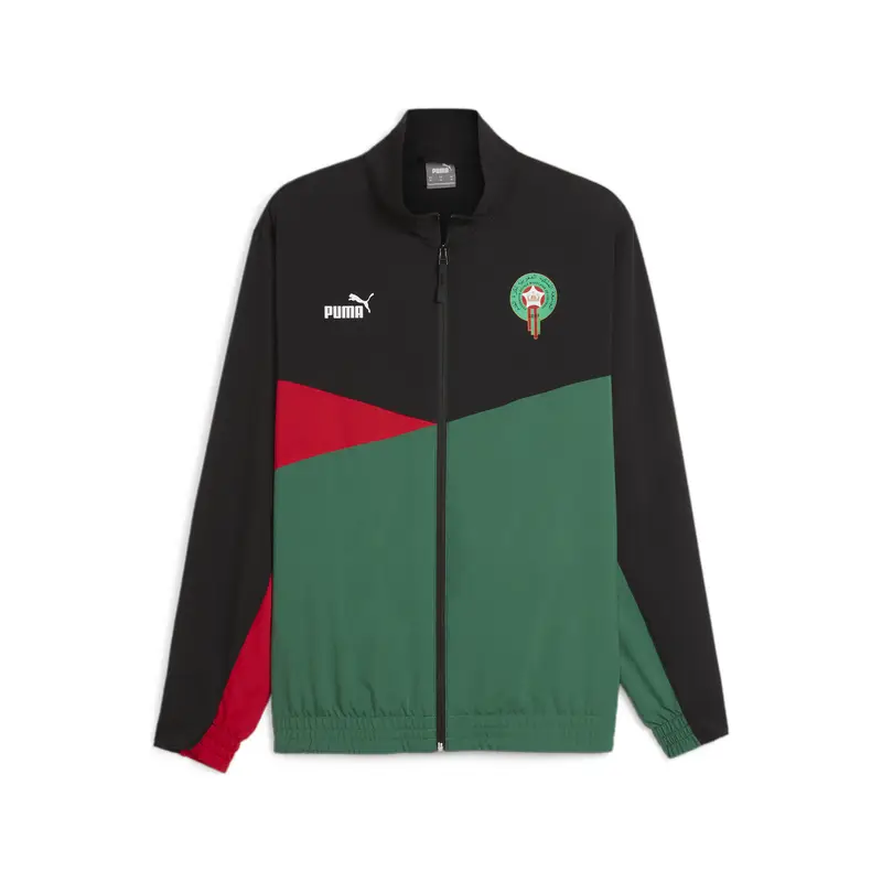 Giacca in tessuto da calcio FRMF da uomo PUMA Black Vine For All Time Red Green | Puma Nero