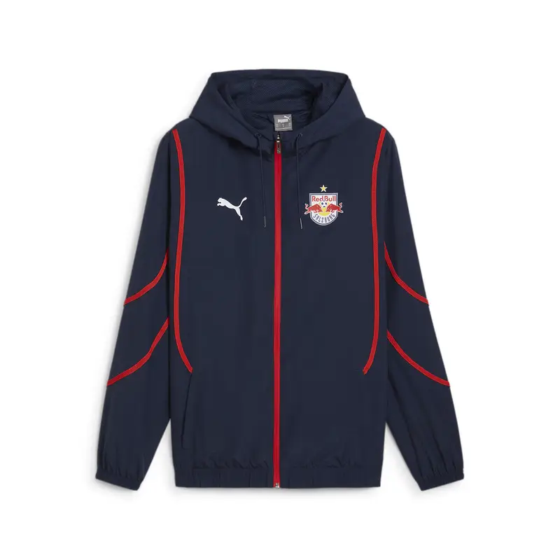 Giacca in tessuto pre-partita FC Red Bull Salzburg da uomo PUMA | Puma Blu navy