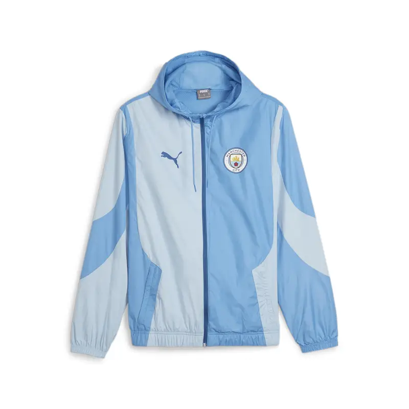 Giacca pre partita Manchester City PUMA Regal Blue Silver Sky | Puma Blu