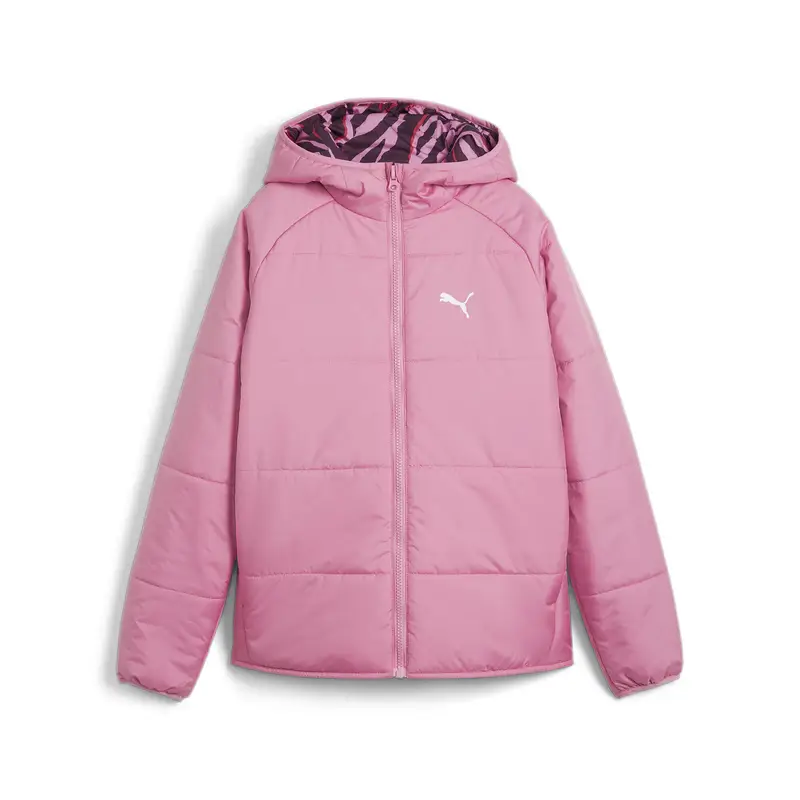 Giacca puffer reversibile per ragazzi PUMA Mauved Out Pink | Puma Rosa