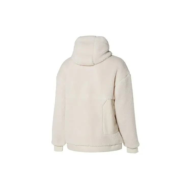 Giacca Pullover con Cappuccio Casual in Peluche Puma da Donna giacche Bianco Sporco 929822-01 XL miniatura 2