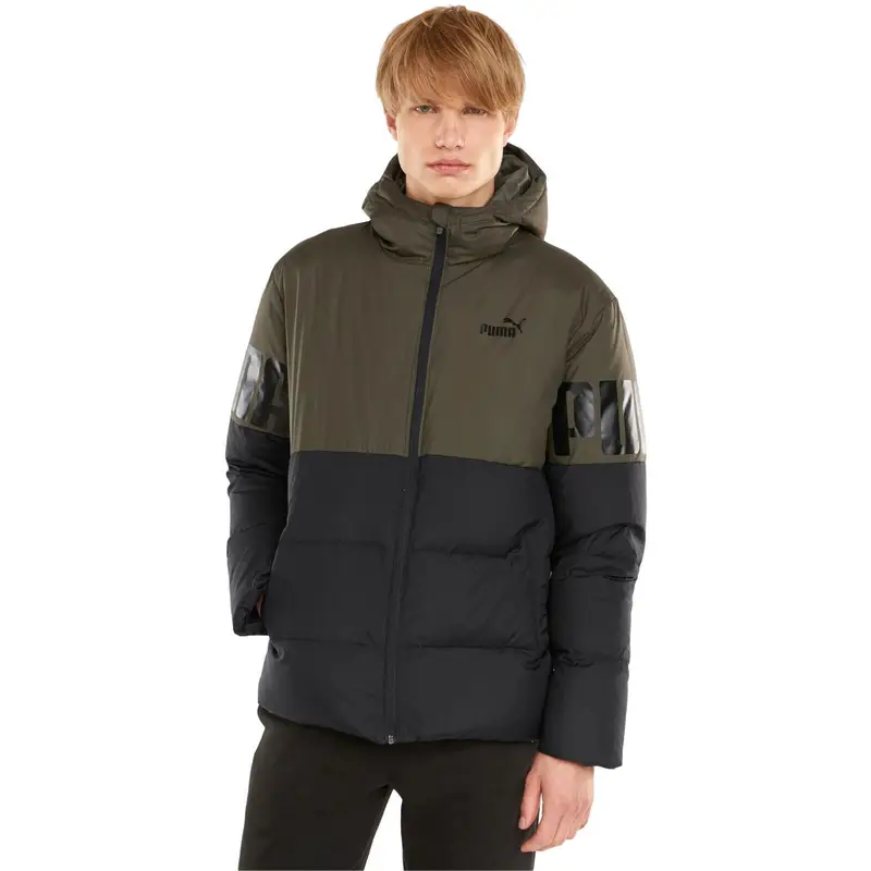 Giacca Puma Essentials+ CB Down. Verde. Uomini | Puma