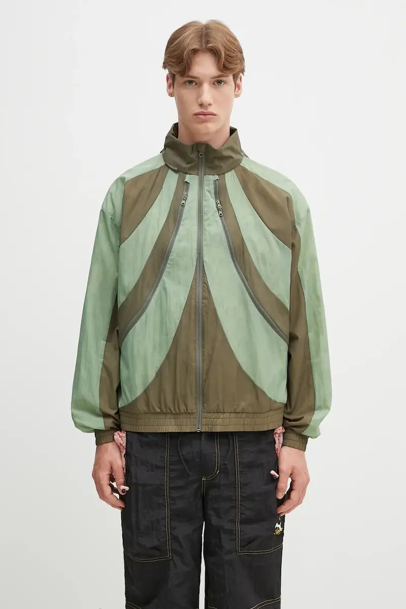 giacca PUMA x KIDSUPER Windbreaker colore verde 629509