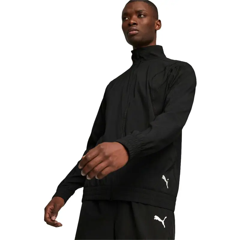 Giacca Puma Zip-up Tracksuit Jacket Fit Woven. Nero. Uomini | Puma