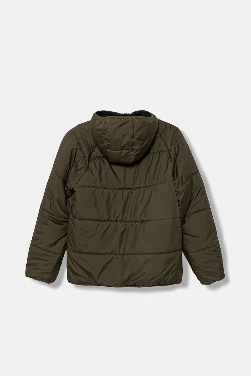 giacca reversibile per bambini Reversible Puffer Jacket colore verde 688407 miniatura 3