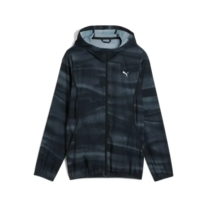 Giacca sportiva da donna Puma Velocity AOP Noir