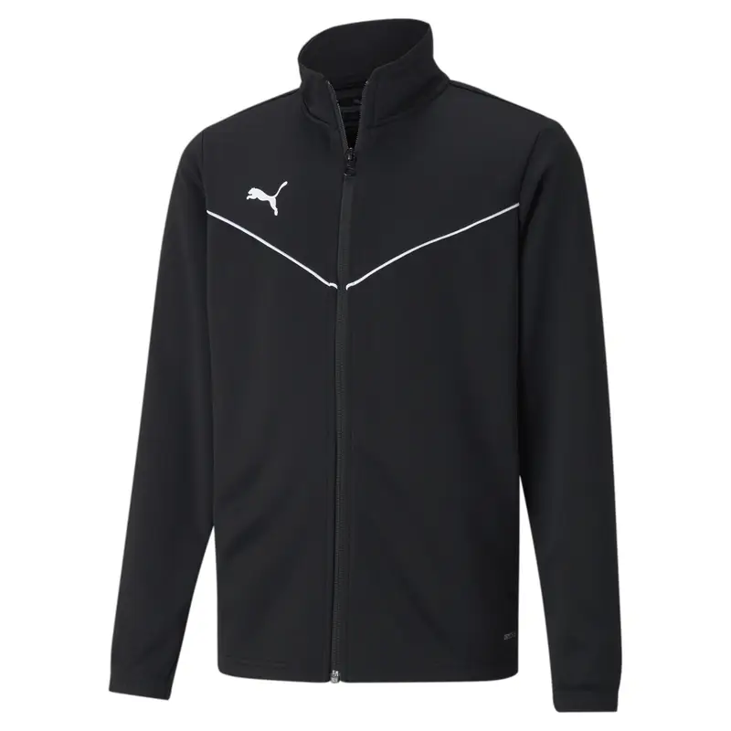 Giacca sportiva per bambini Puma TeamRise Noir
