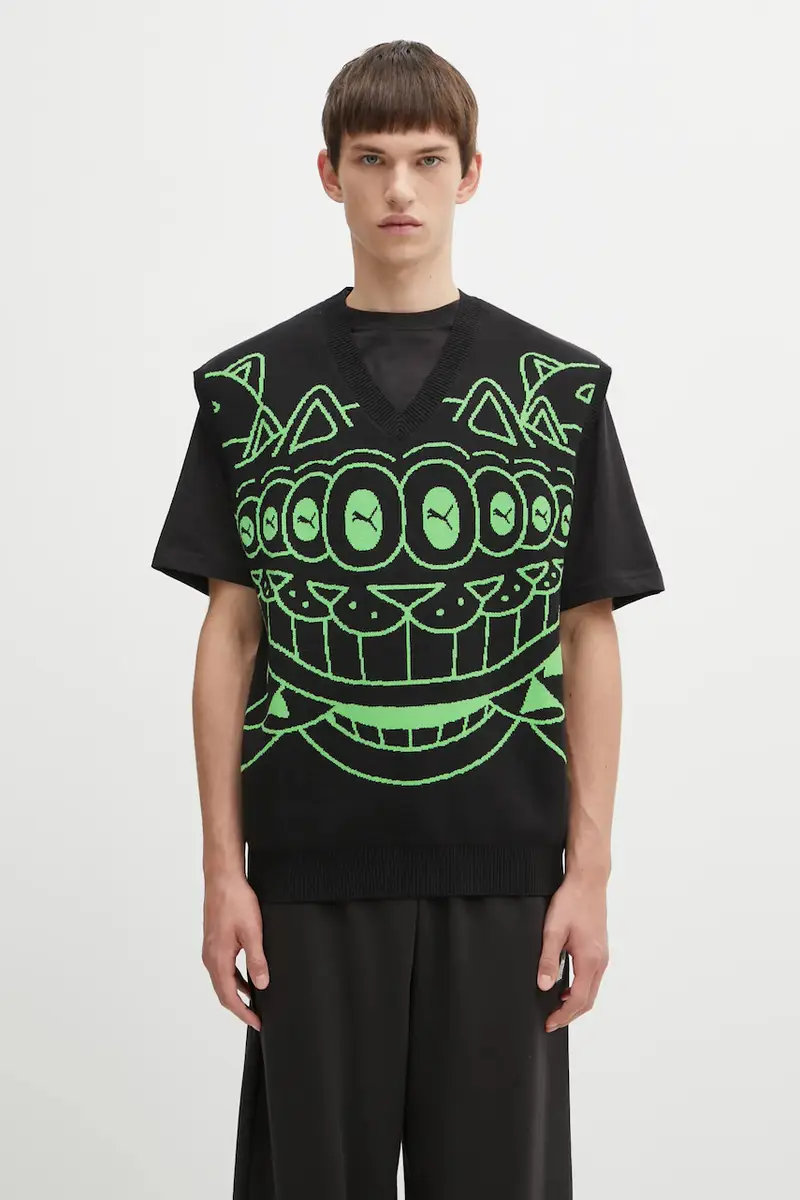 Puma Gilet Uomo Nero 3121806