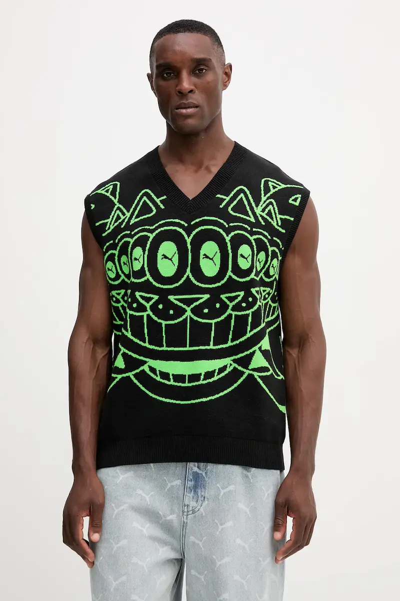 Puma Gilet Uomo Nero 3649647