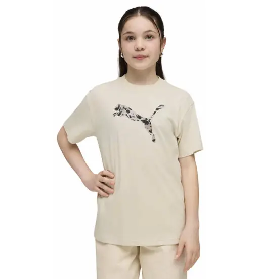 Graphic Animal Jr - T-shirt - ragazza Beige