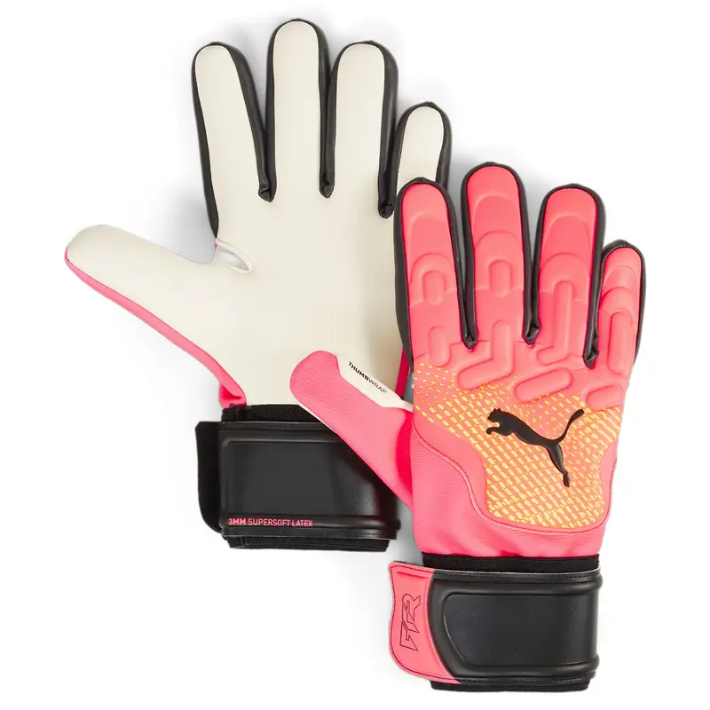 Guanti da portiere FUTURE Match PUMA Sunset Glow Sun Stream Black Pink Orange | Puma Rosa