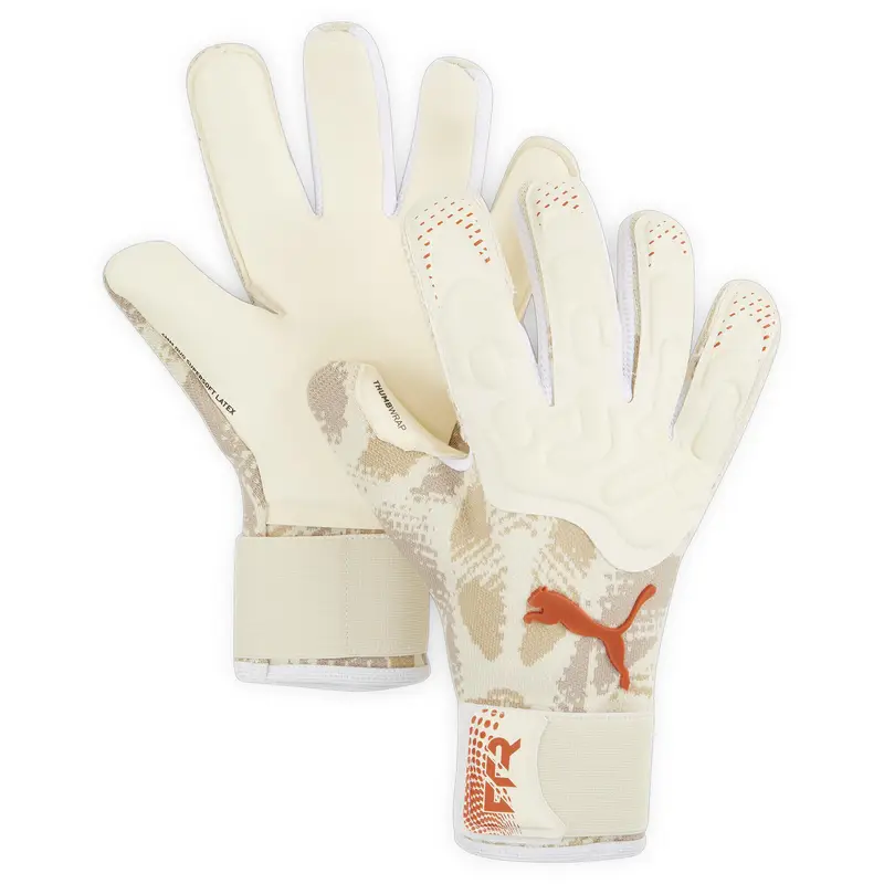 Guanti da portiere FUTURE Pro PUMA Alpine Snow Fall Foliage White Orange | Puma Bianco