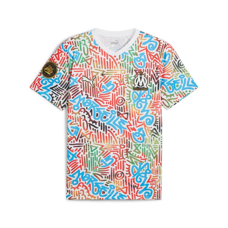 Jersey OM Africa Marseille AOP | Puma Bianco