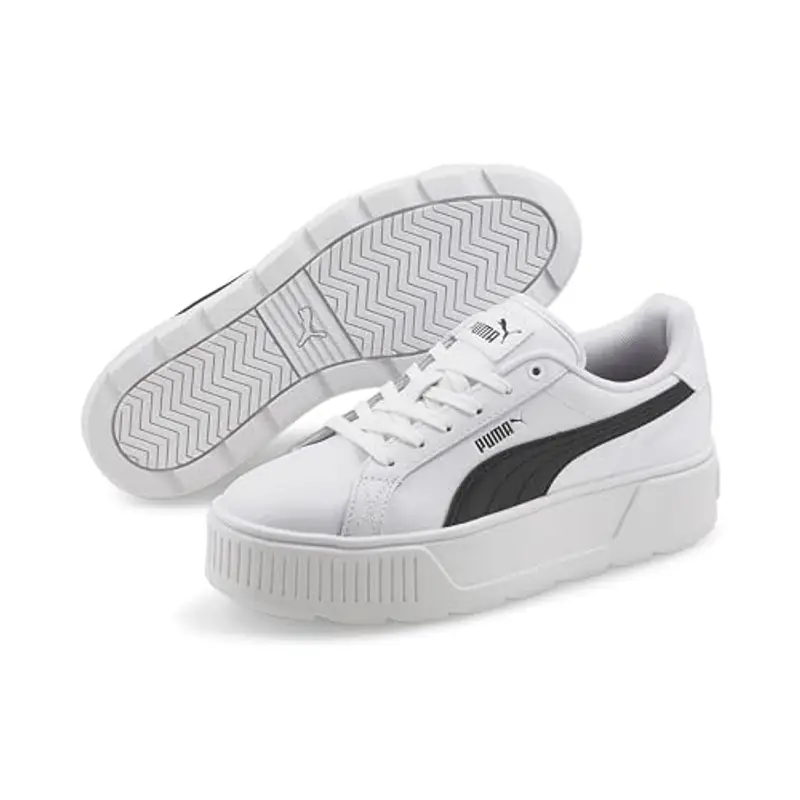 PUMA Karmen L, Sneaker Donna, White Black, 37 EU miniatura 2