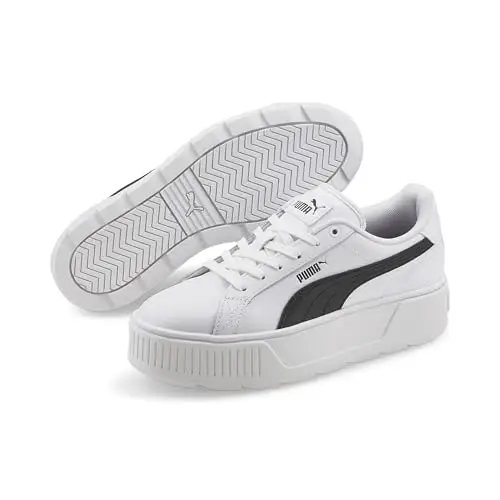 PUMA Karmen L, Sneaker Donna, White Black, 42 EU miniatura 2