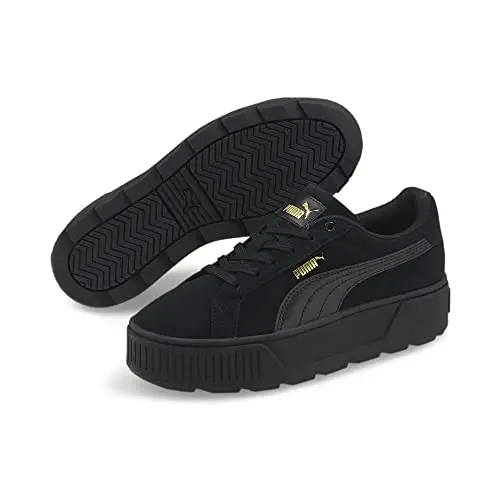 PUMA Karmen, Sneaker Donna, Black Team Gold, 37 EU miniatura 2