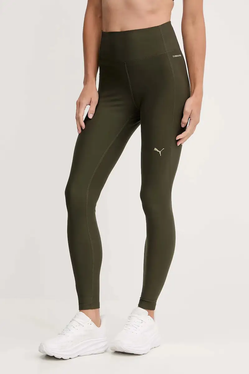 leggings da allenamento colore verde 527452