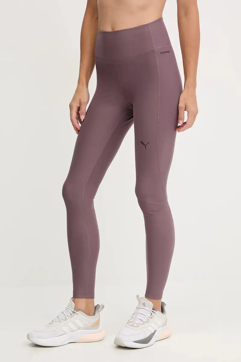 leggings da allenamento colore violetto 527452