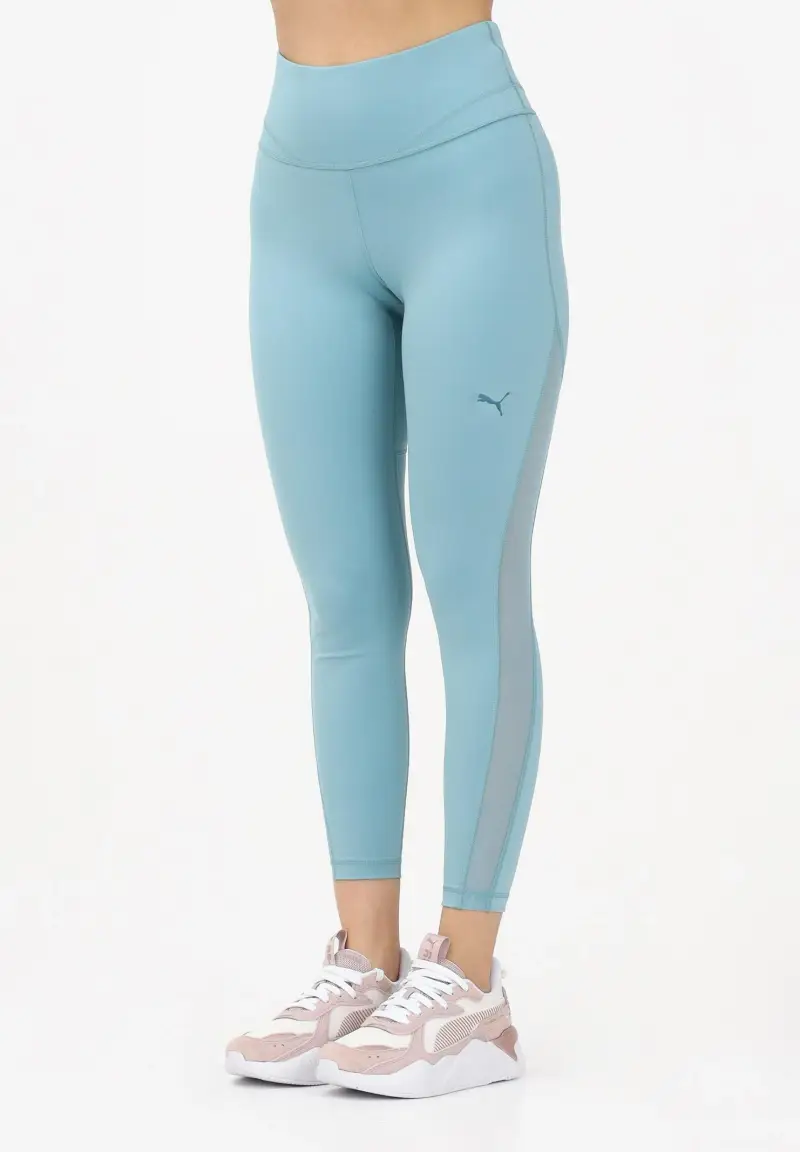 Leggings sportivo PUMA SHAPE turchese da donna