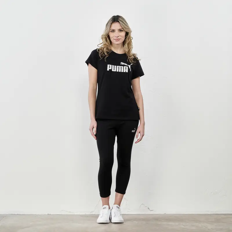 Leggins sportivi neri con logo