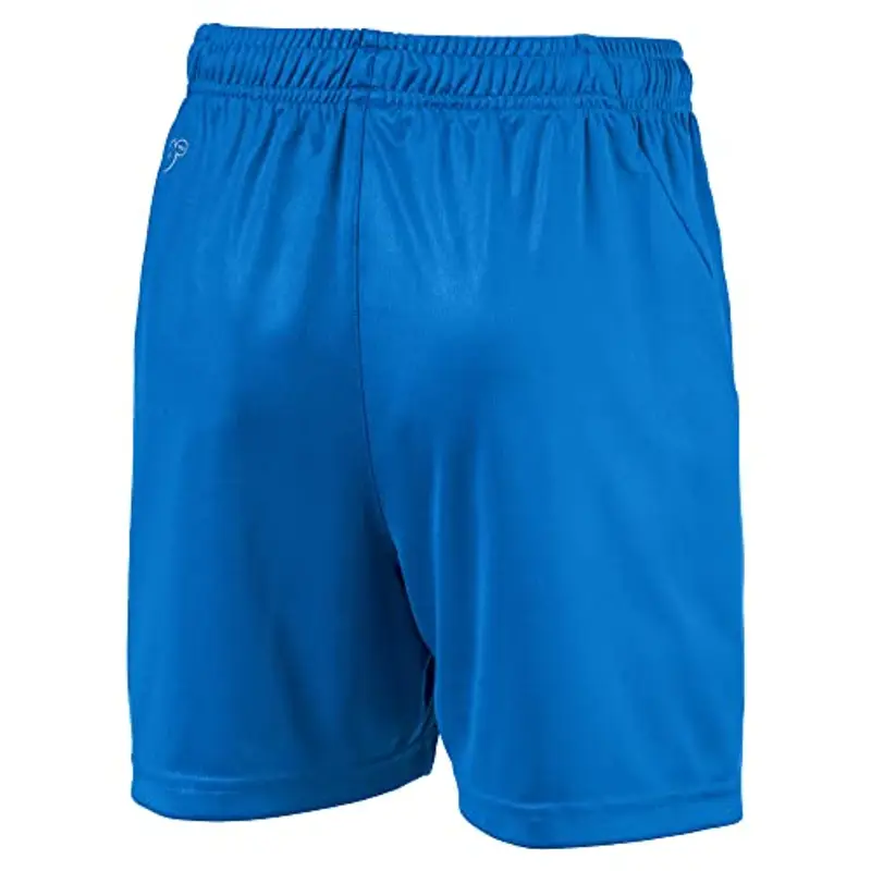 PUMA Liga Core Football Jr, Pantaloncini Unisex-Bambini, Blu (Electric Blue Lemonade/White), 140 miniatura 2