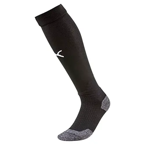 PUMA Liga Socks, Calzettoni Calcio Unisex, Nero (Puma Black/Puma White), 47