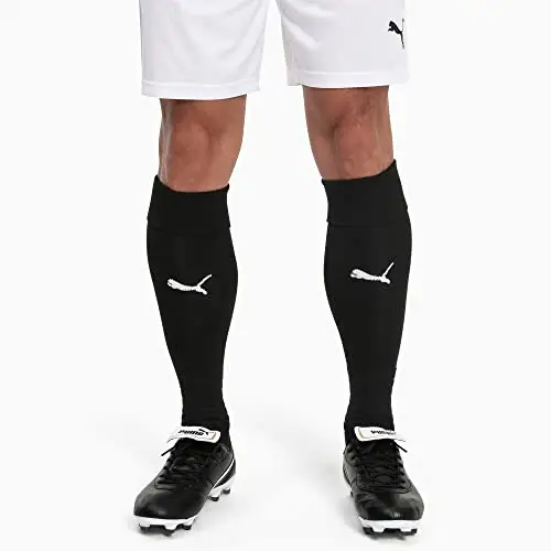 PUMA Liga Socks, Calzettoni Calcio Unisex, Nero (Puma Black/Puma White), 47 miniatura 3