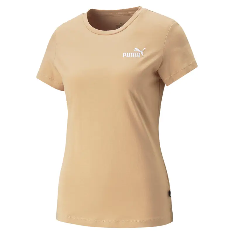 Maglia a Maniche Corte Donna Puma Essentials+ Embroidery | Puma Beige