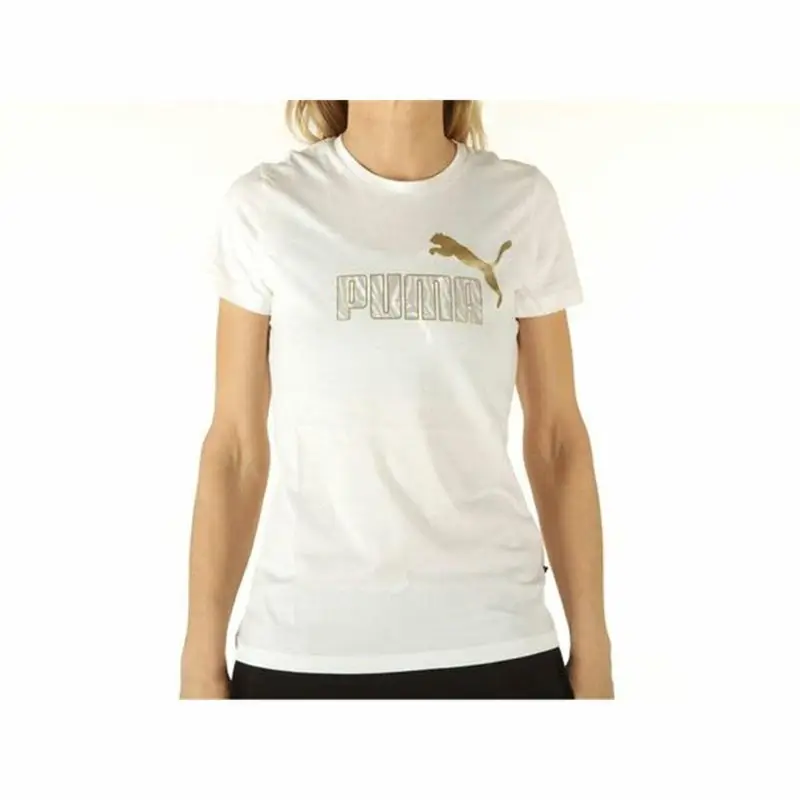 Maglia a Maniche Corte Donna Puma Graphic Tee Bianco | Puma